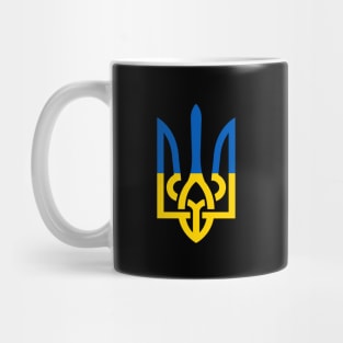 UKRAINE TRIDENT EMBLEM SLAVA UKRAINI PROTEST RUSSIA Mug